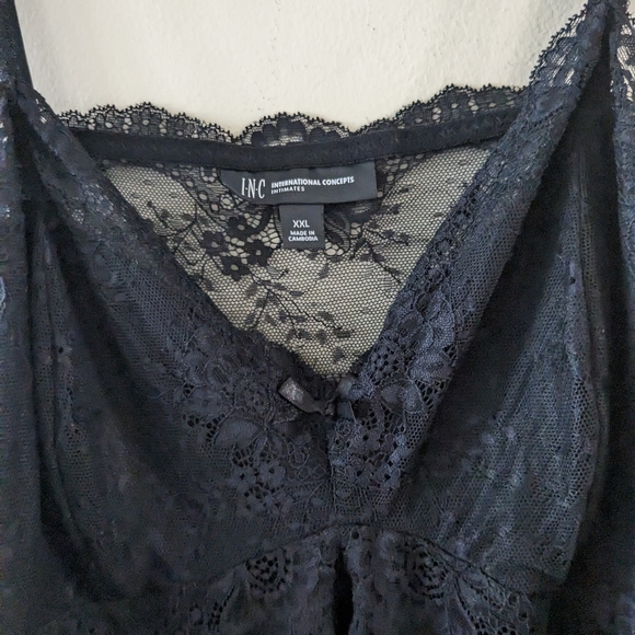 Inc Plus-Size Lace-Detail Chemise Nightgown - XXL - Picture 5 of 8